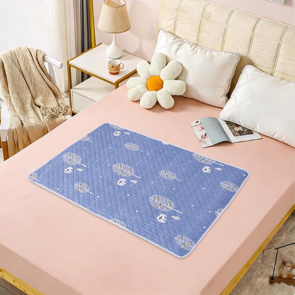 Baby Mattress Waterproof - แผ่นรองกันน้ำซักได้ ขนาด 50x70 ซม. สำหรับเด็กทารกและเด็กเล็ก ลายการ์ตูนน่ารัก