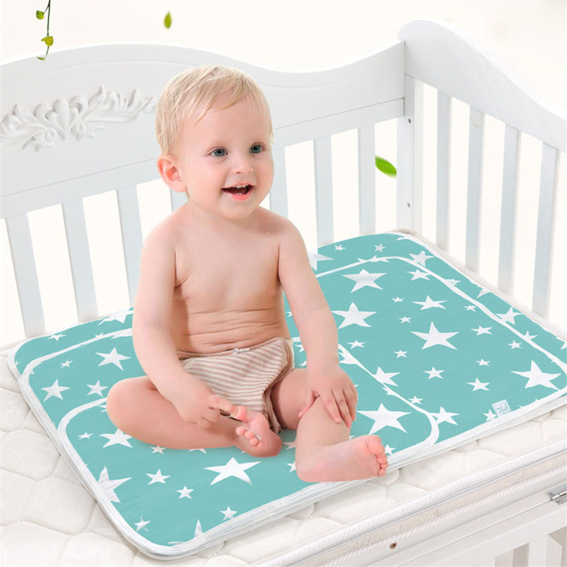 Baby Mattress Waterproof - เสื่อเปลี่ยนทารกแบบพกพาทารกแรกเกิดกันน้ำล้างทำความสะอาดได้ที่นอนเด็กเกม Mats ชั้นพยาบาลผ้าอ้อม Pad