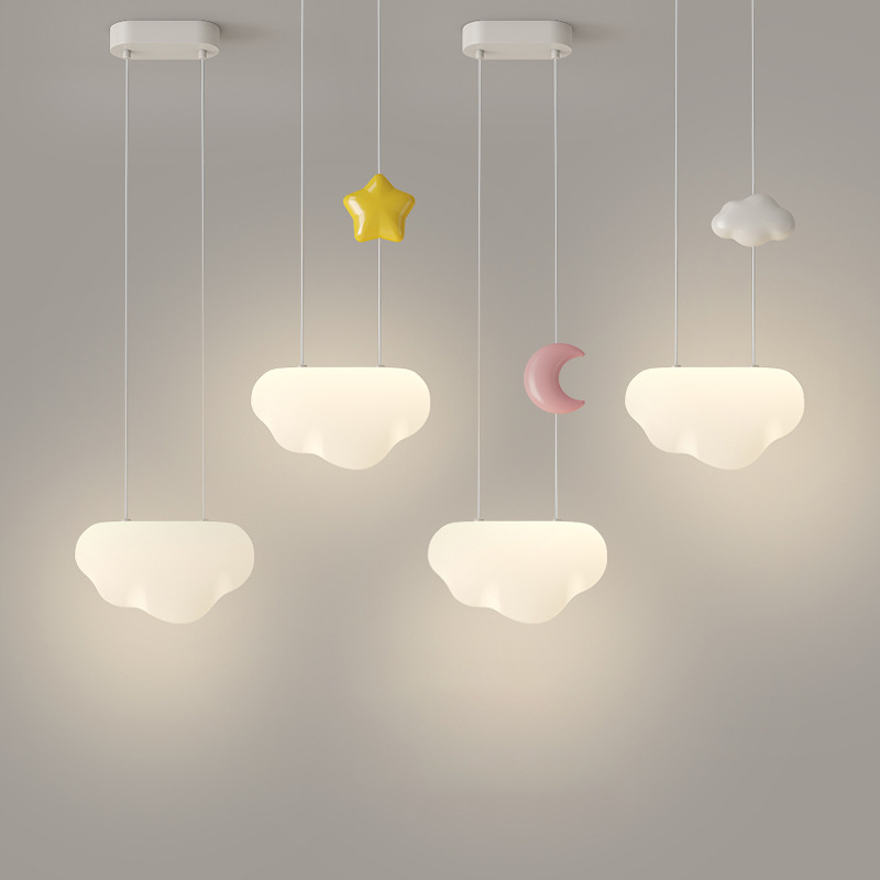 Baby Nursery Chandelier - โคมระย้าเล็กๆบนคลาวด์โคมไฟข้างเตียงสำหรับห้องเด็กเล็กโคมไฟระย้าเมฆข้างเตียงนอนสำหรับเด็กชายเด็กหญิง