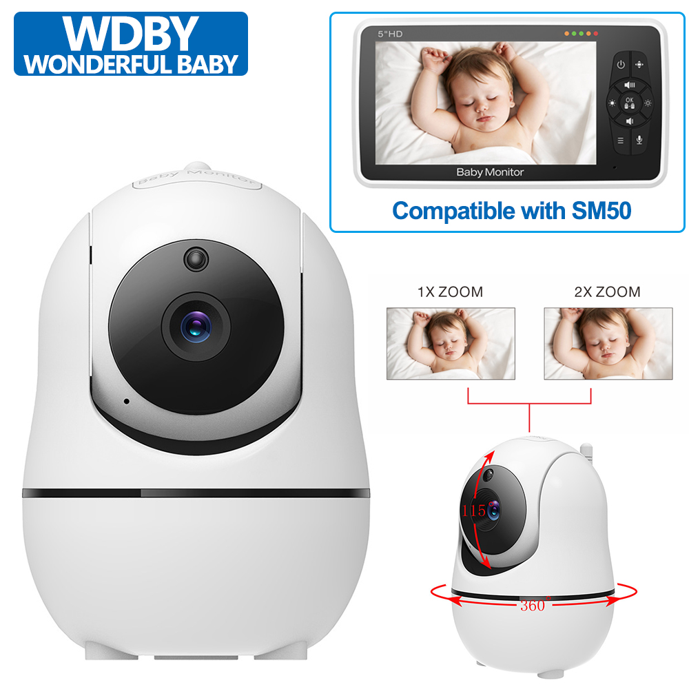 Baby Nursery Camera - แยกกล้องสําหรับ SM50 Video Baby Monitor 4x