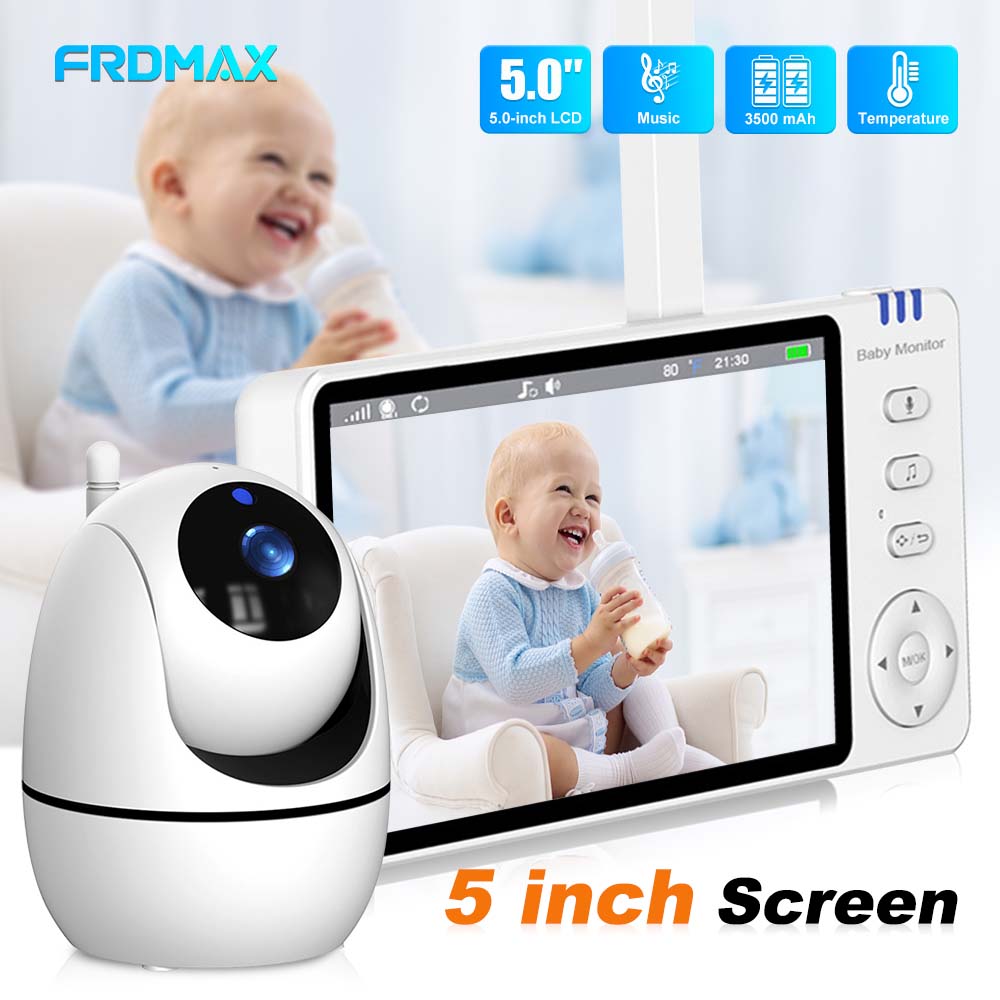 จอภาพวิดีโอสําหรับเด็กขนาด 5 น - Baby Nursery Camera บทวิจารณ์และราคา