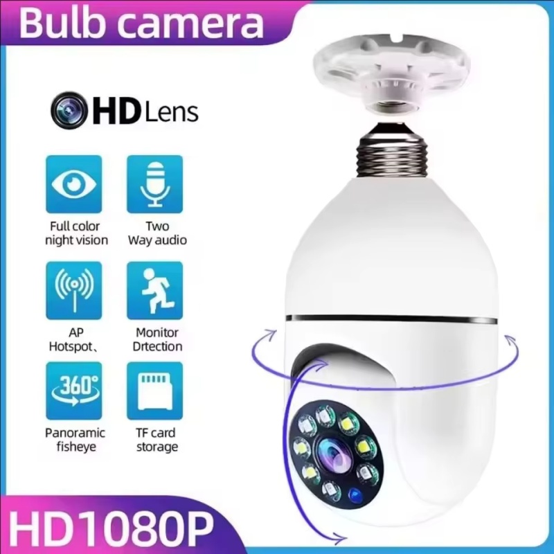 กล้องไอพี 4G WiFi E27 กล้องหลอ - Baby Nursery Camera บทวิจารณ์และราคา