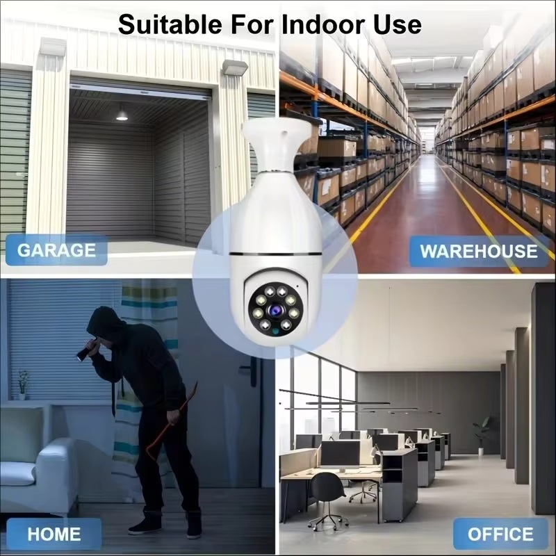 กล้องไอพี 4G WiFi E27 กล้องหลอ - Baby Nursery Camera บทวิจารณ์และราคา