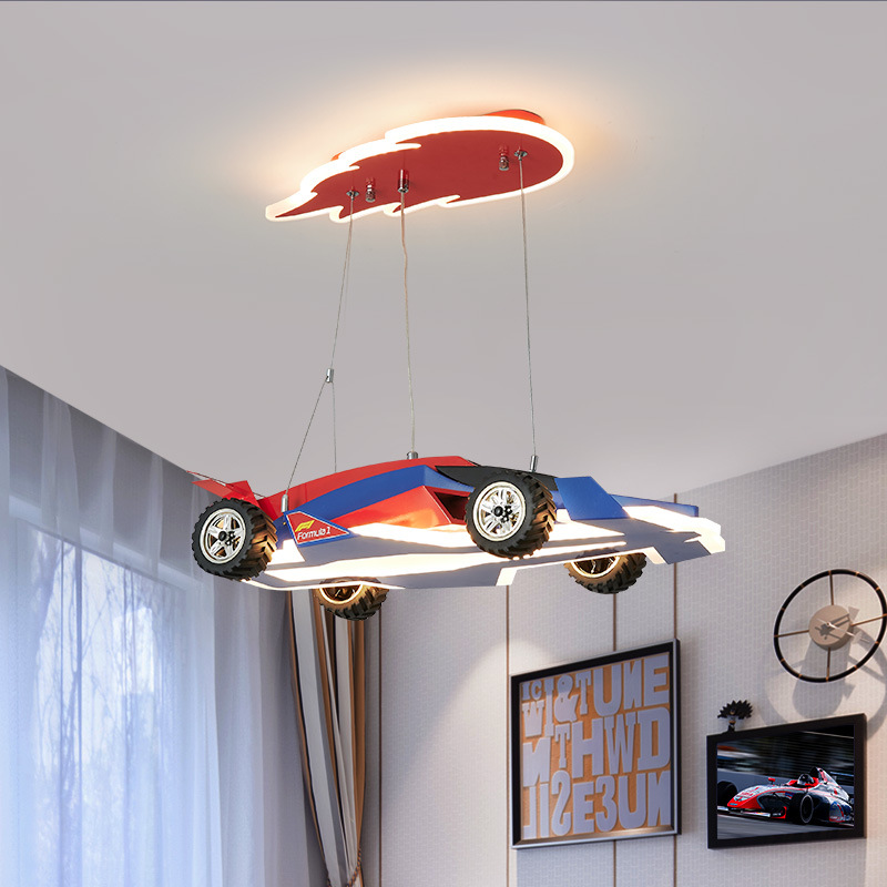 โคมไฟระย้ารูปรถแข่งสำหรับห้องเ - Baby Nursery Chandelier บทวิจารณ์และราคา