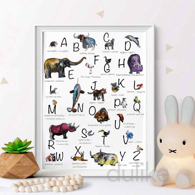 สเปนเด็กห้องนอน Art Decor ภาพว - Baby Nursery Quotes Wall Art บทวิจารณ์และราคา