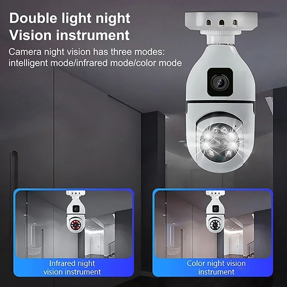 กล้องวงจรปิดหลอดไฟ E27 ความละเ - Baby Nursery Camera บทวิจารณ์และราคา