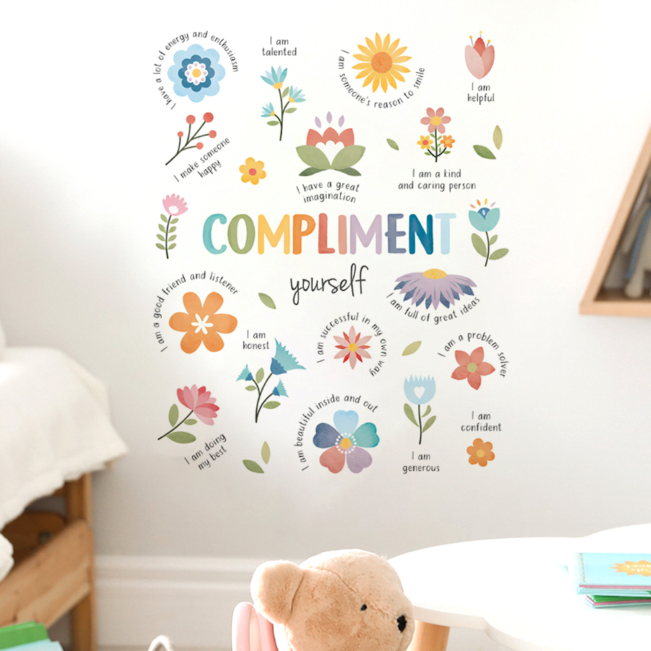 ภาษาอังกฤษที่มีสีสันคําคมสร้าง - Baby Nursery Quotes Wall Art บทวิจารณ์และราคา