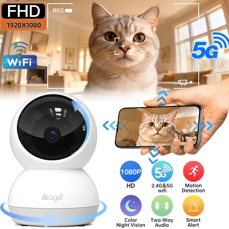 กล้องวงจรปิดอัจฉริยะ WiFi แบบไ - Baby Nursery Camera บทวิจารณ์และราคา