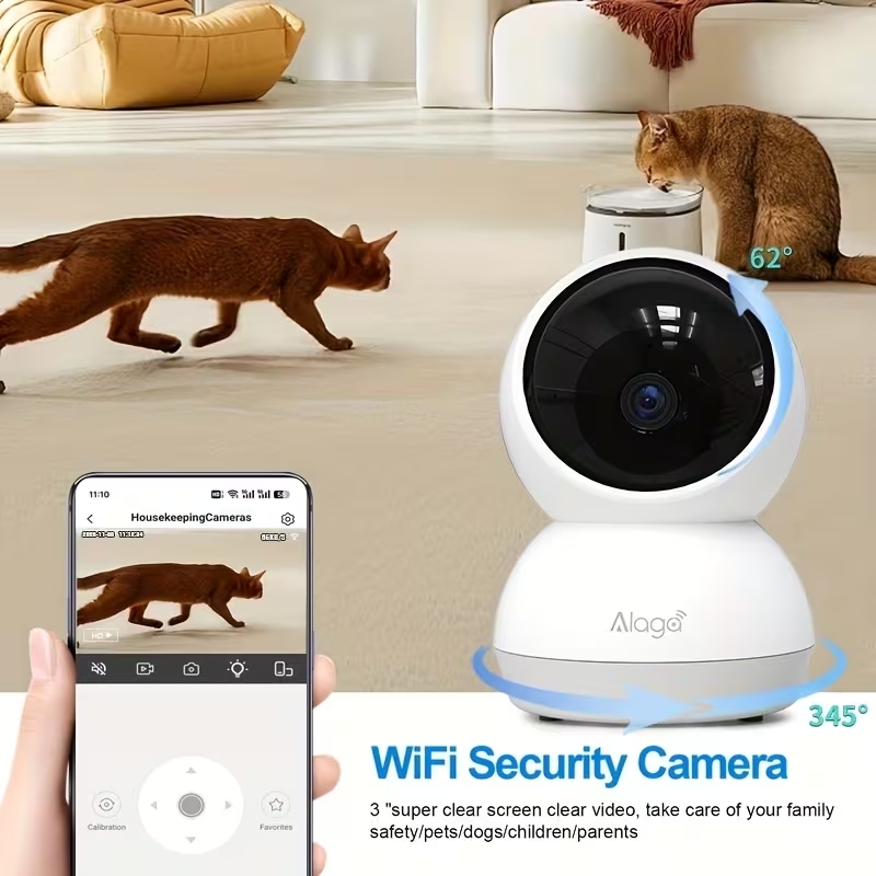 กล้องวงจรปิดอัจฉริยะ WiFi แบบไ - Baby Nursery Camera บทวิจารณ์และราคา