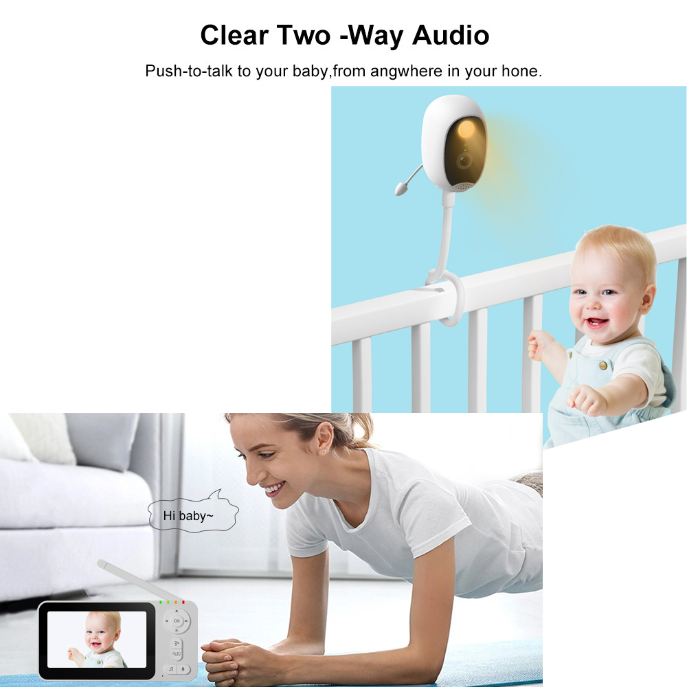 กล้องวงจรปิดสำหรับเด็กอัจฉริยะ - Baby Nursery Camera บทวิจารณ์และราคา