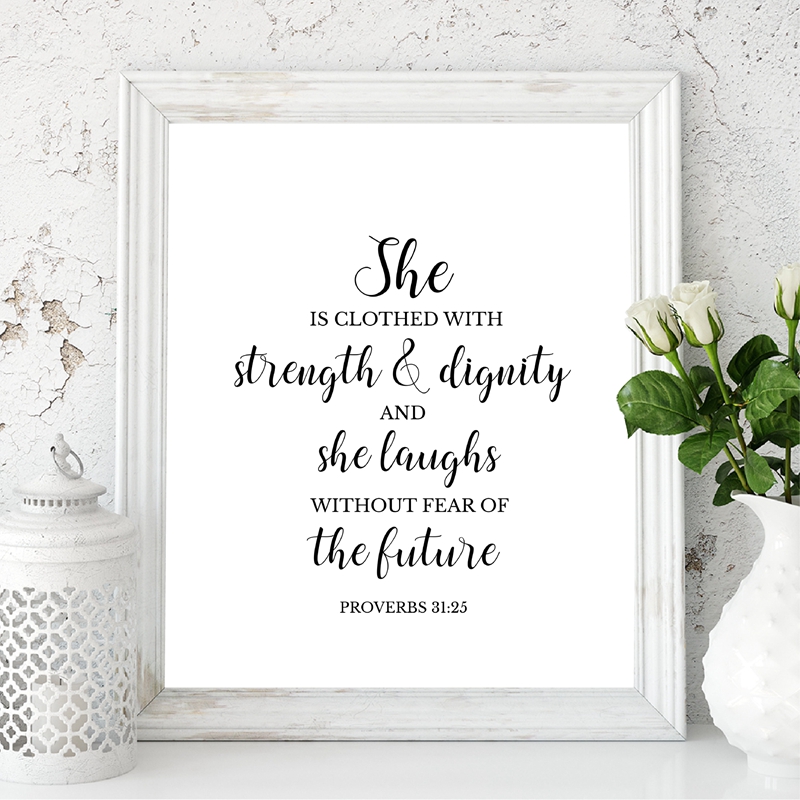 ข้อพระคัมภีร์อ้างคริสเตียนWall - Baby Nursery Quotes Wall Art บทวิจารณ์และราคา