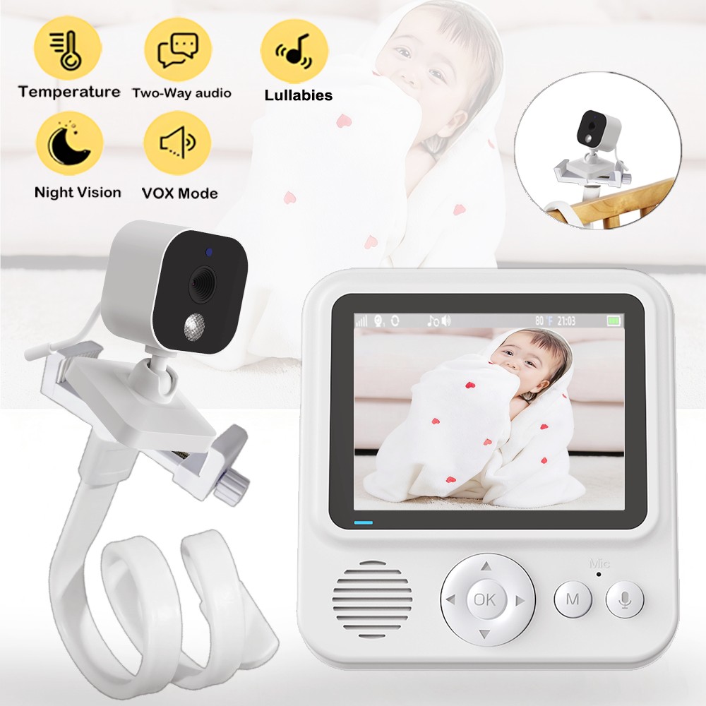 จอภาพวิดีโอสำหรับเด็ก 2.8 นิ้ว - Baby Nursery Camera บทวิจารณ์และราคา