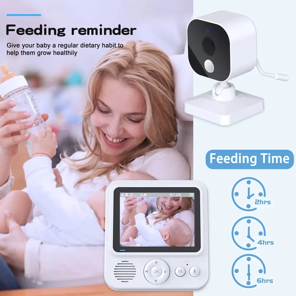 จอภาพวิดีโอสำหรับเด็ก 2.8 นิ้ว - Baby Nursery Camera บทวิจารณ์และราคา