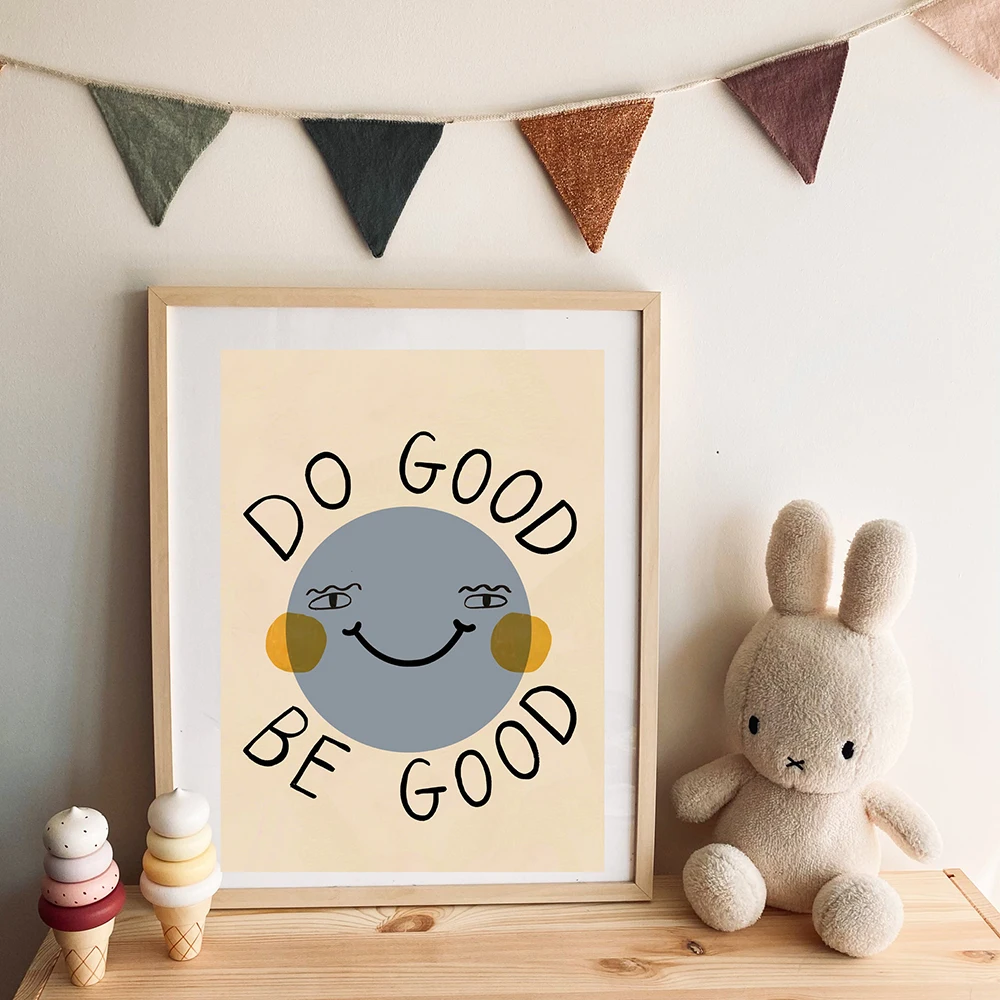 ภาพพิมพ์บนผ้าใบลายการ์ตูนกระต่ - Baby Nursery Quotes Wall Art บทวิจารณ์และราคา