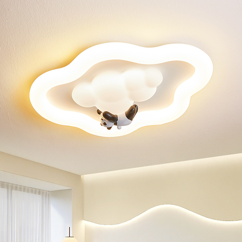 โคมไฟเพดานครีมมี่คลาวด์สไตล์ฝร - Baby Nursery Light Fixture บทวิจารณ์และราคา