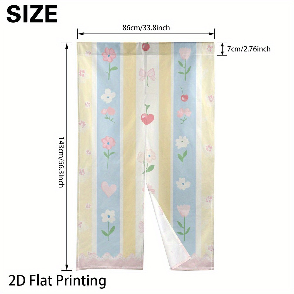 ม่านประตูโพลีเอสเตอร์ลายดอกไม้ - Baby Nursery Curtains บทวิจารณ์และราคา