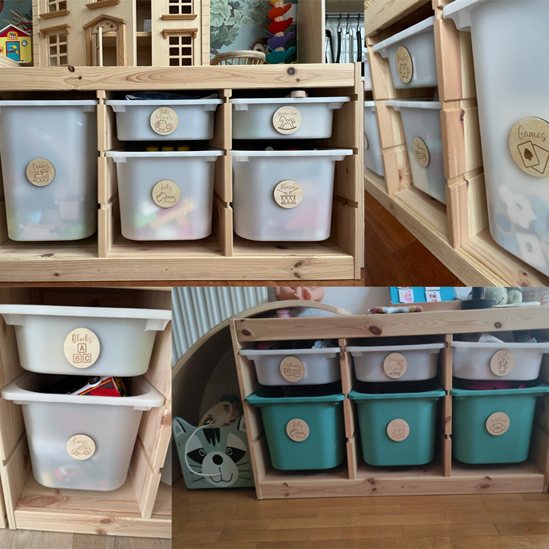 ป้ายไม้สำหรับจัดเก็บของ ป้ายตก - Baby Nursery Items บทวิจารณ์และราคา