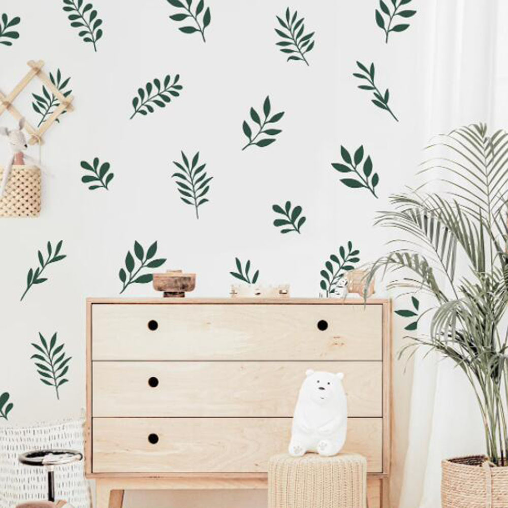 41 ชิ้น Botanical Leaf สติ๊กเก - Baby Nursery Needs บทวิจารณ์และราคา