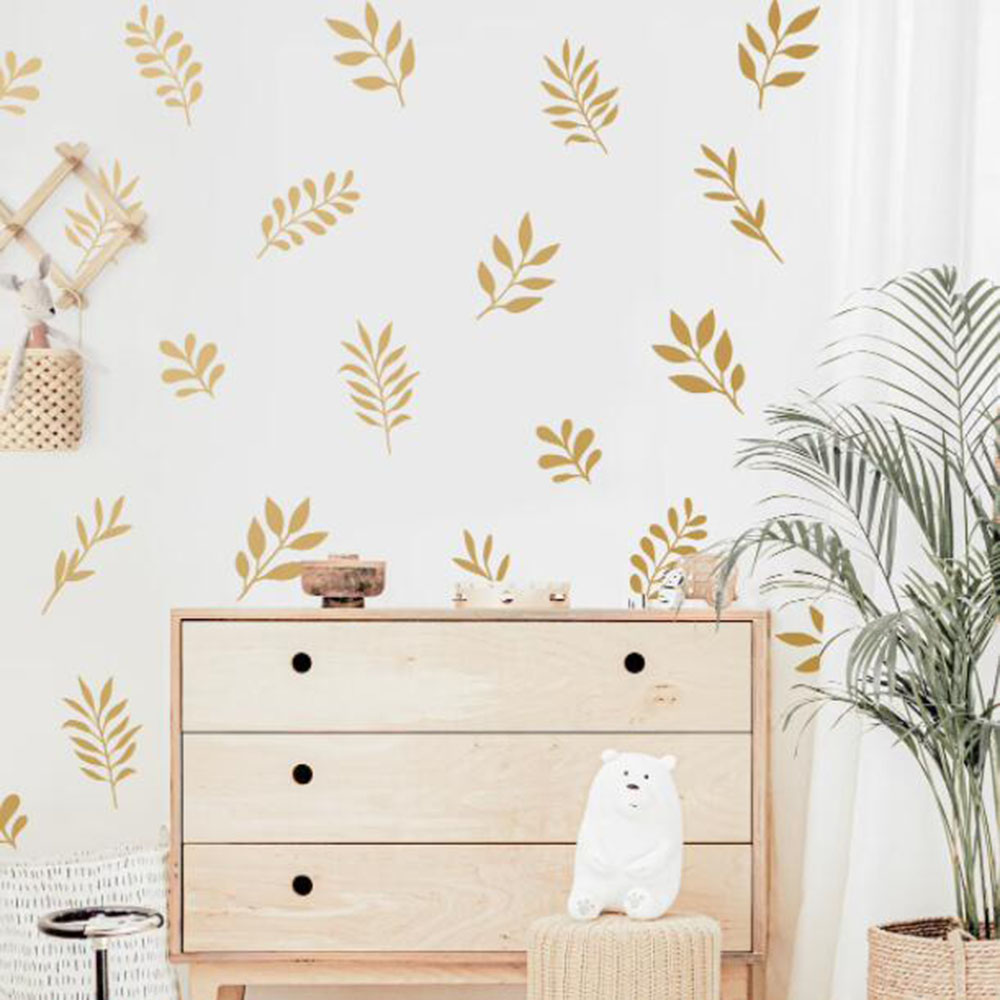 41 ชิ้น Botanical Leaf สติ๊กเก - Baby Nursery Needs บทวิจารณ์และราคา