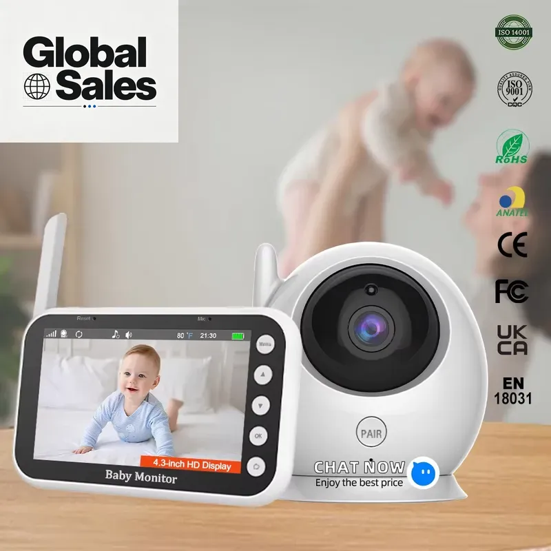 กล้องวงจรปิดสำหรับเด็กขนาด 4.3 - Baby Nursery Camera บทวิจารณ์และราคา
