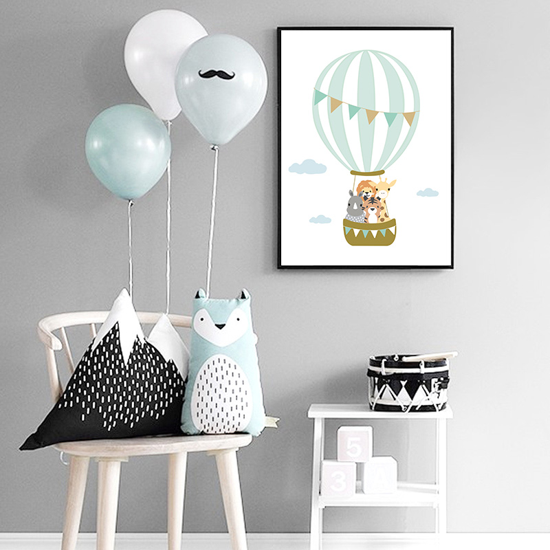 โปสเตอร์ตกแต่งห้องเด็ก ลายบอลล - Baby Nursery Quotes Wall Art บทวิจารณ์และราคา