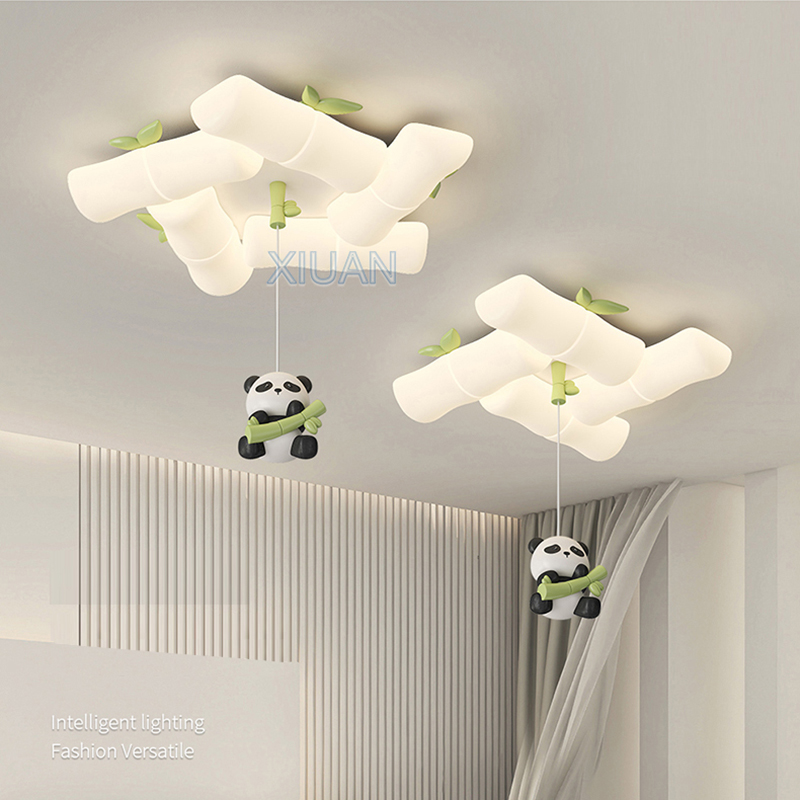เชิงเทียนไม้ไผ่โคมไฟติดเพดานรู - Baby Nursery Light Fixture บทวิจารณ์และราคา
