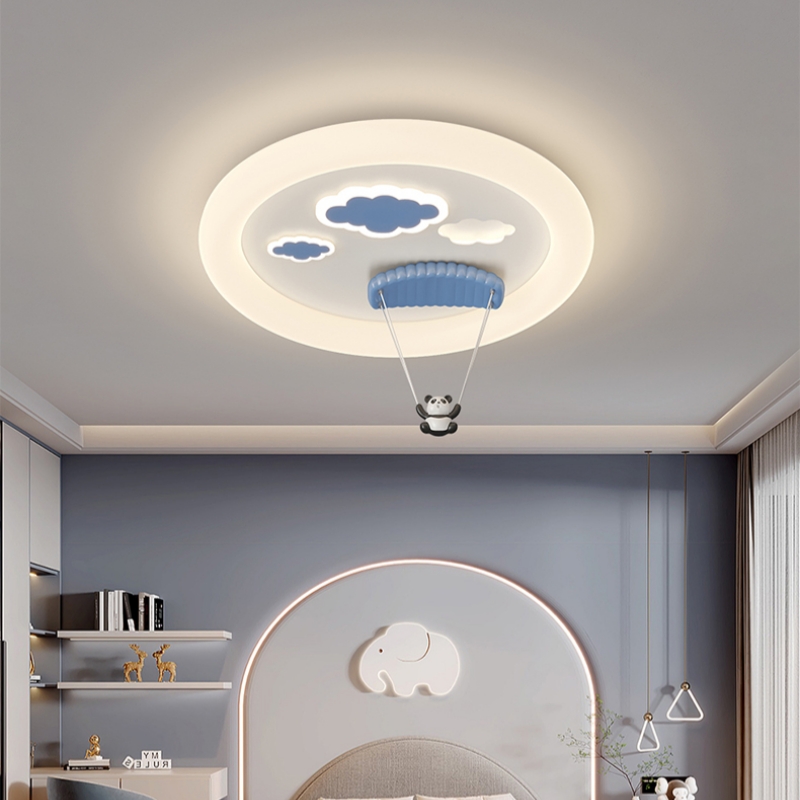 โคมไฟเพดานรูปนักบินการ์ตูนสำหร - Baby Nursery Chandelier บทวิจารณ์และราคา