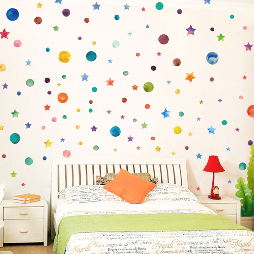 เด็กห้องนอนสติกเกอร์ติดผนังดาว - Baby Nursery Needs บทวิจารณ์และราคา