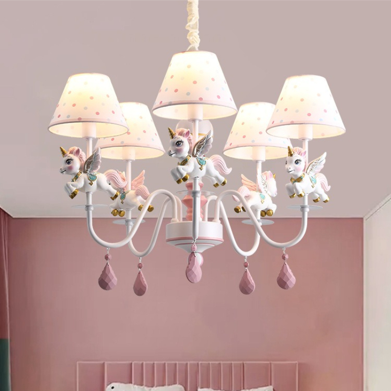 โคมไฟระย้าห้องเด็ก LED โคมไฟห้ - Baby Nursery Chandelier บทวิจารณ์และราคา